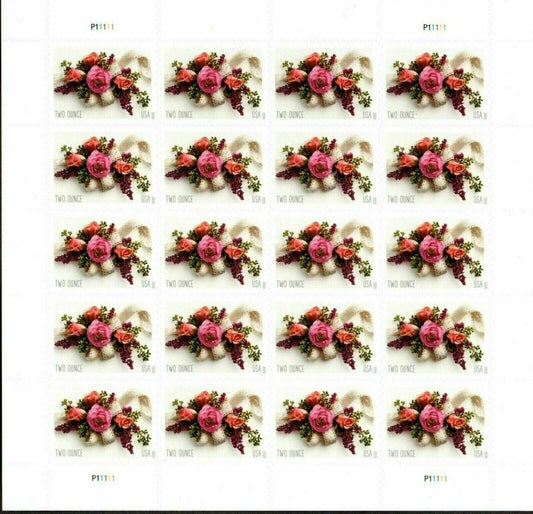 NOT Forever Stamp-Two-Ounce Stamps 2020 Garden Corsage – Wedding Mail, First-Class Rate