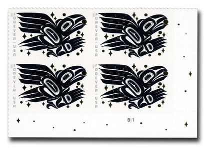 Forever Stamps 2021 Raven Story – Cultural Heritage, First-Class Postage