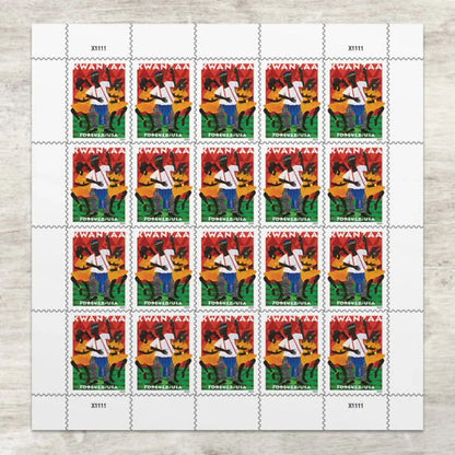 Forever Stamps 2024 Kwanzaa – Holiday Celebration, First-Class Postage