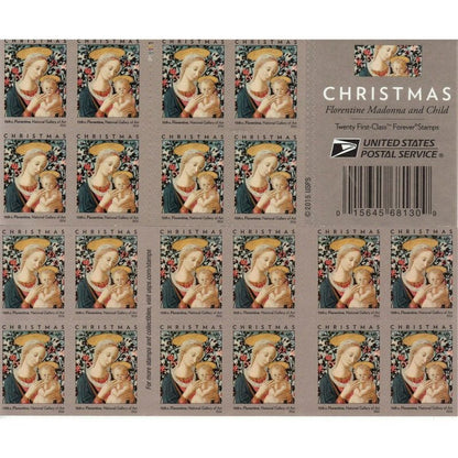 Forever Stamps 2016 Florentine Madonna and Child – Art Collection, First-Class Postage
