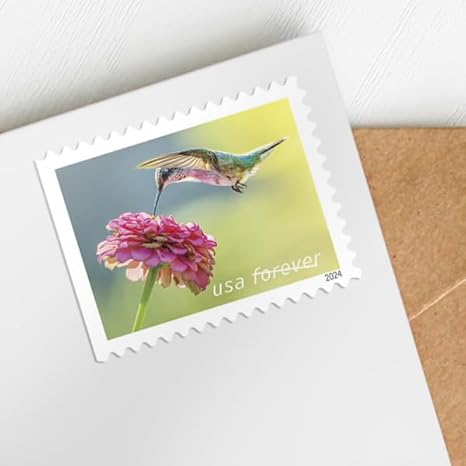 Forever Stamps 2024 Garden Delights – Nature Series, First-Class Postage