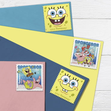 Forever Stamps 2025 SpongeBob SquarePants – Animated TV Series, First-Class Postage
