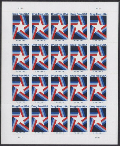 Forever Stamps 2020 Drug Free USA – Awareness, First-Class Postage