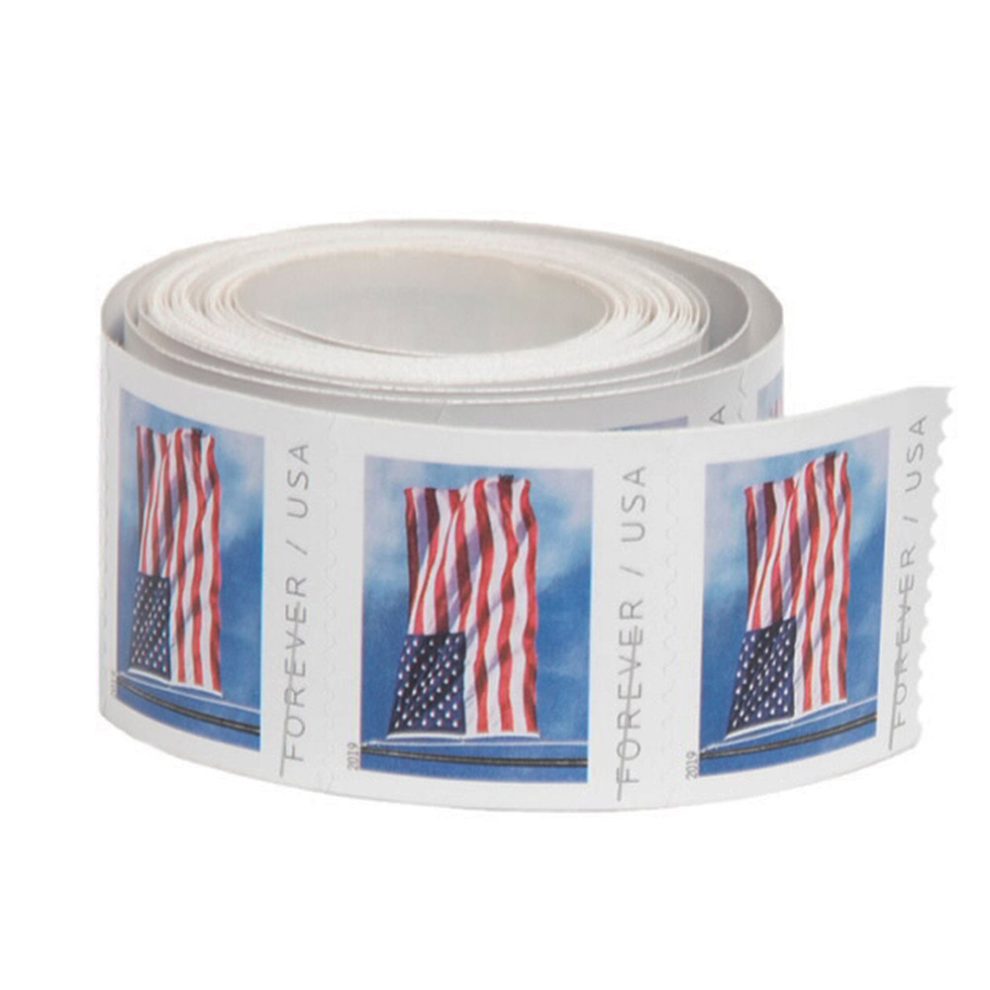 Limited Time Deal: $89.99 for 5 Rolls(500 Forever Stamps) – 2017/2023/2024/2025 Flag