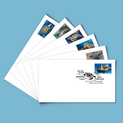 Forever Stamps 2024 Kemp’s Ridley Sea Turtle – Nature Series, First-Class Postage