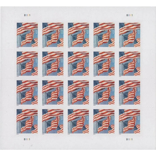 Forever Stamps 2022 U.S. Flag – Patriotic Symbol, First-Class Postage