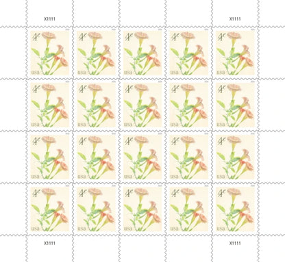 NOT Forever Stamp-First-Class Stamps 2026 Angel’s Trumpets – Nature Series, 4¢ Postage