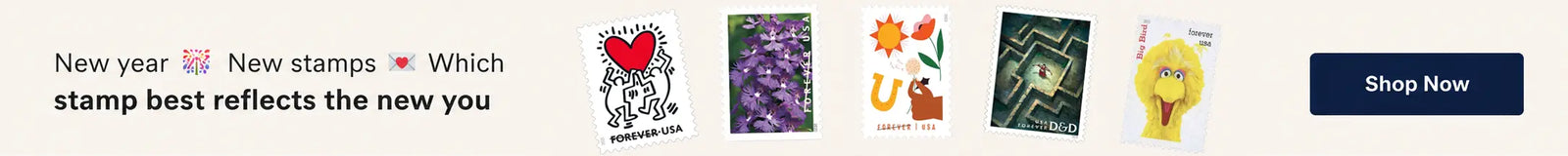 New year, new stamps — which stamp best reflects the new you
