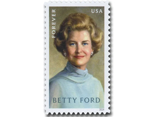 Forever Stamps 2024 Betty Ford – Commemorative Issue, First-Class Postage