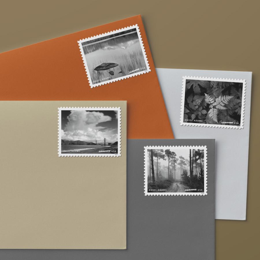 Forever Stamps 2024 Ansel Adams Photography – Art Collection, First-Class Postage