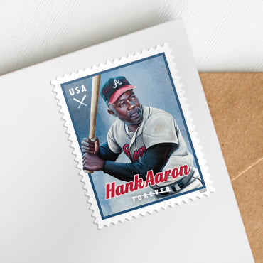 Forever Stamps 2024 Hank Aaron – Commemorative Issue, First-Class Postage