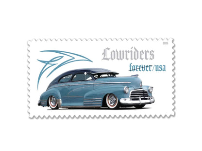 Forever Stamps 2026 Lowriders – Custom Car Culture, First-Class Postage